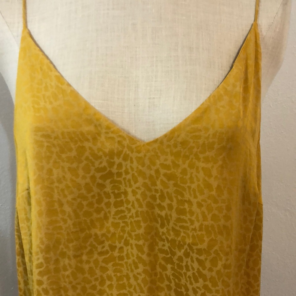 H&M gold tank top size 12 - Picture 3 of 9